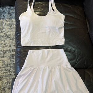 Elegant pink  Skirt and top